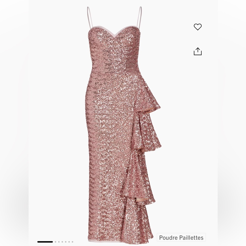 Chiara Boni La Petite Robe's sleeveless Gussie gown. US Size 10. NEW WITH TAGS.